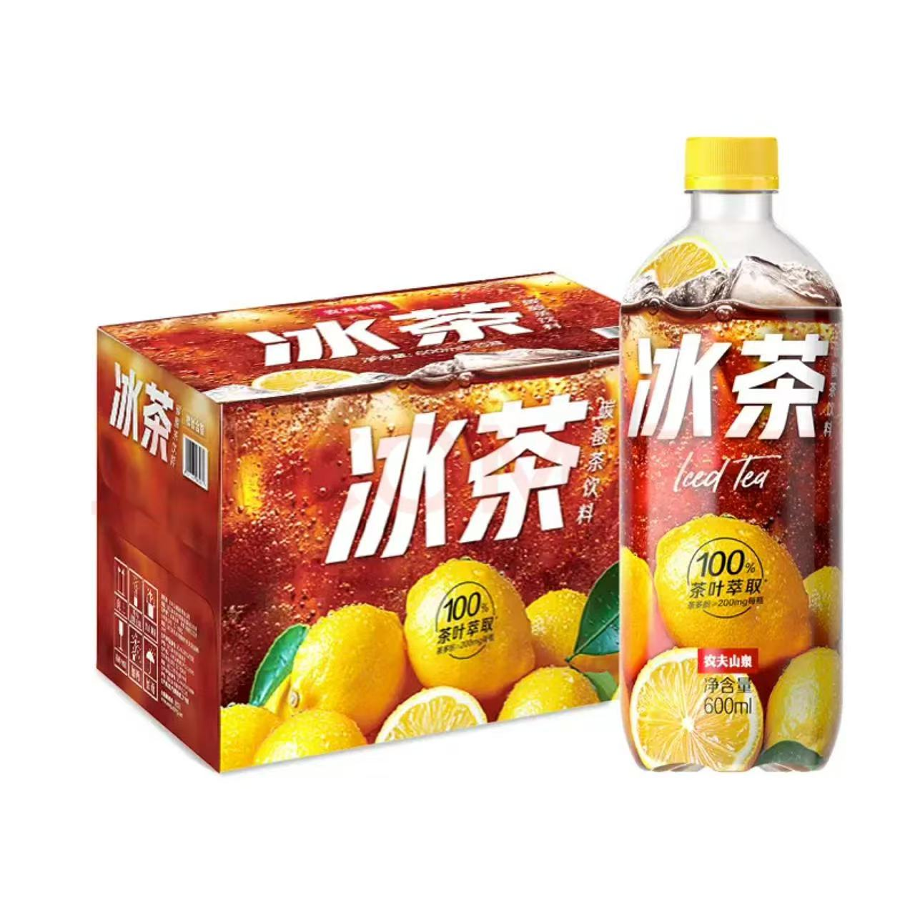 农夫山泉600mL冰茶