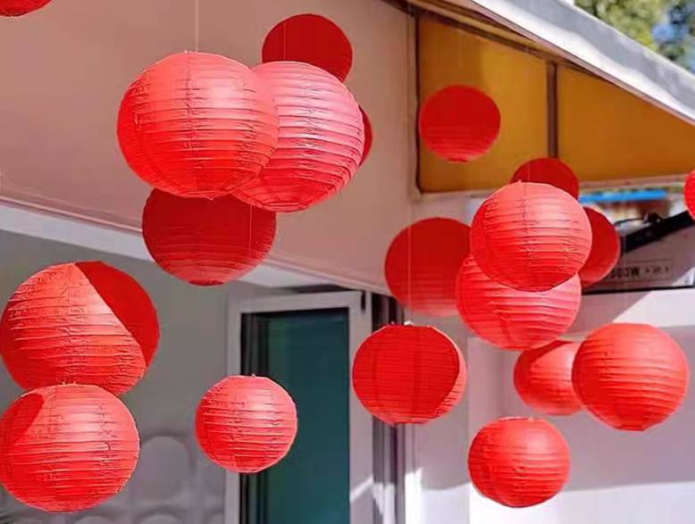 大红灯笼 20cm*10只 25cm*10只 30cm*10只