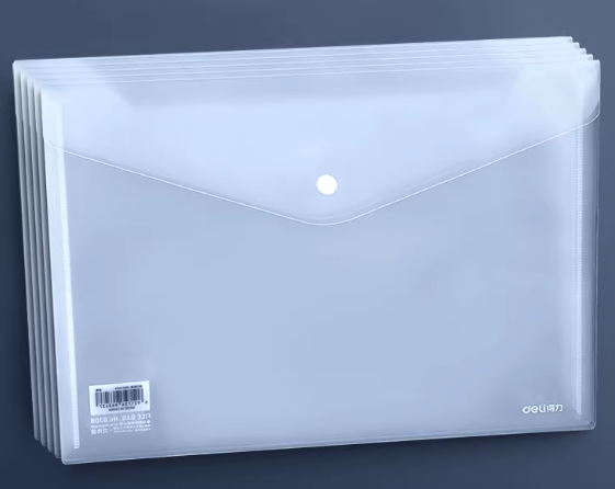 得力*普通款透明文件袋