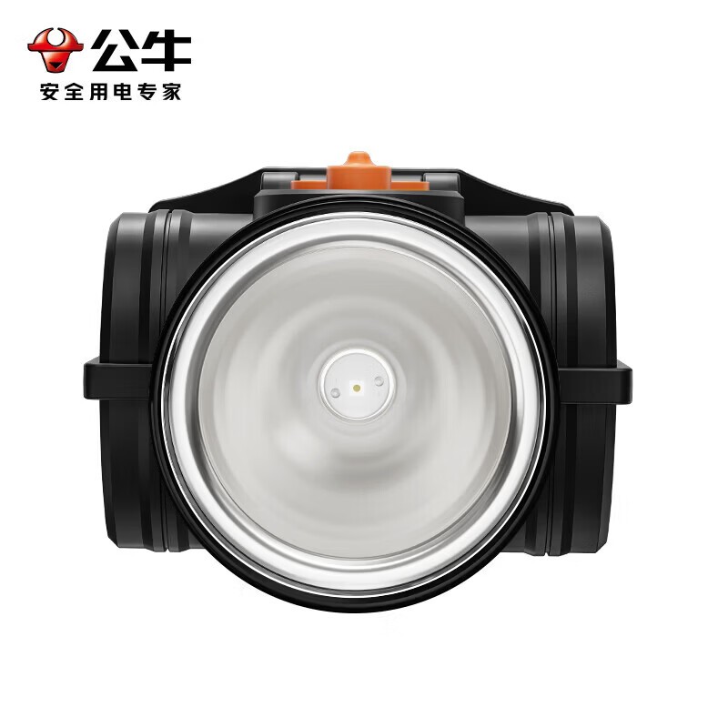 公牛头灯 2400mAh 3W大容量锂电充电强光照明灯