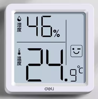 得力*水银款室内温度计