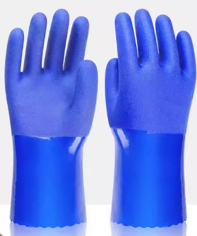 劳保防油皮手套